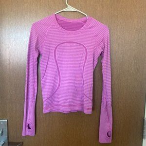 Lululemon Swiftly Tech Long Sleeve Top